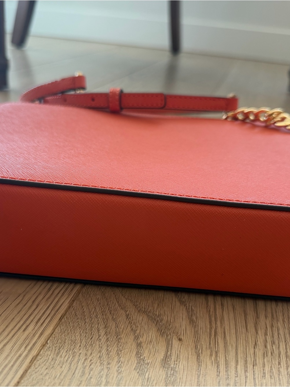 Michael Kors Genuine | Brand New| Saffiano Leather Cossbody bag | Coral Orange 🧡 - Picture 7 of 14